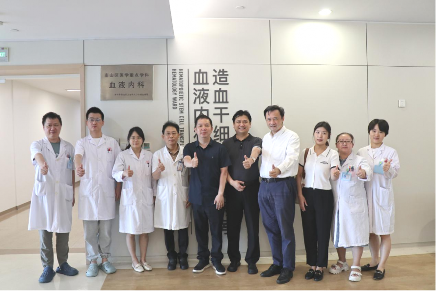 深圳乐天堂fun88团队赴华中科技大学协和深圳医院访问交流
